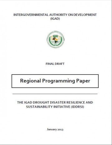 IDDRSI Regional Programming Paper